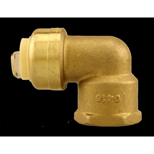 Homewardbound 0.5 x 0.5 in. FPT Push Fittings 90 deg Elbow HO2815168 - main